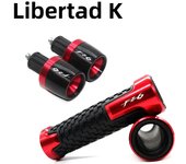 Fit For YAMAHA FZ6 FZ-6 ZF6N FZ6R FAZER All Year Motorcycle 7/8"22MM CNC Handlebar Grips Handle Bar Grip End Cap Plug