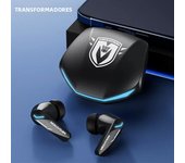 Original Transformers TF-T10 Bluetooth 5.4 Earphones Gaming Low Latency Headphones Choice Gamer Music Dual Mode Wireless Earbuds