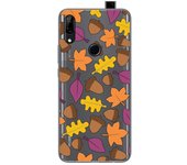 Tumundosmartphone Funda Gel Transparente para Huawei P Smart Z diseño Otoño Dibujos