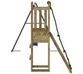vidaXL Parque infantil de exterior madera de pino impregnada