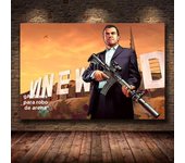 Video Game GTA 5 Grand Auto Poster Canvas PaintingWall Art Picture Quality  Home Decor for Living Room Bedroom Game Room Gift
