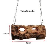 Pet Hamster Toy Natural Apple Tree Branch Teeth Grinding Playing Standing Cage Toy Rabbit Chinchilla Small Animal Supplies New