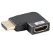 ADAPTADOR 8K LANBERG HDMI(M) A HDMI(H) ANGULO IZQUIERDA ALUMINIO PLATA