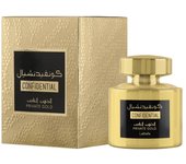 Lattafa Confidential Private Gold 100 Ml Perfume Afrutado Amaderado