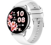 Reloj inteligente popular con llamadas, podómetro, monitorización de la frecuencia cardíaca y la presión arterial, reloj multifunción para deportes al aire libre.