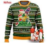 Ugly Christmas Sweater Christmas Sweater Gift Santa Claus Pullover Kids 3D Sweatshirt And Top Autumn Clothi Детские Свитшоты