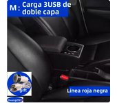 For Peugeot 208 Armrest Box For Peugeot 208 2012-2018 Car Armrest Storage box cup holder Dedicated Retrofit Car Accessories