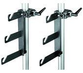 Manfrotto - Soporte fondos con tres ganchos. Incluye Súper pinza 035. Dos unidades
