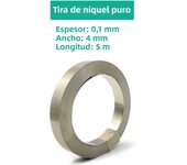 5m Pure Nickel Strips For Lithium Battery Pack Welding 99.6%  Purity 16ft  Nickle Tabs For 18650 26650 Battery Pack Spot Welding
