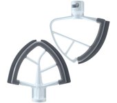 Flex Edge Beaters Set for Stand Mixer Accessory Mixer Beater for Kitchenaid for 4.5-5Qt Bowl-Lift Stand Mixer Attachment