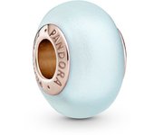Pandora Dia de la Madre Charm en Pandora Rose Cristal de Murano Azul Mate 789420C00 , para Mujer