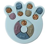 Puzle interactivo para perros, alimentador lento, aumento de comida, juguetes para entrenamiento de inteligencia intelectual, rompecabezas para tratar a perros
