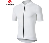 X-TIGER Cycling jersey Men Women Breathable Short Shirt Quick Dry Bike Slim Fit Pro Cycling Jersey SPF 50 MTB Road Bike Jersey