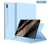 For Samsung Galaxy Tab Case For S7 S8 S9 11 S7 Plus S7 FE S8 Plus S9 Plus 12.4 S9 Ultra 14.6 Pen Holder Magnetic Cover