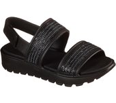 Sandalias Skechers  para mujer en color negro