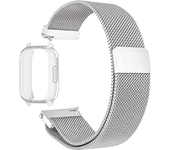 Milanese Mesh Strap For Redmi Watch 5 Active Band With Case Screen Protector Redmi Watch 5 Lite Watchbands Bracelet Accessories