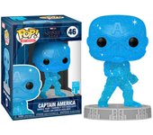 Funko pop marvel infinity saga capitan america gema del espacio 57614