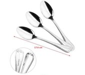 Maxia Market - Cubiertos accesorios para cocina, cuchillo para carne, fruta, de mesa, pescado, cuchara de postre, sopa, tenedor, espatula para tarta, acero inoxidable INOX - Colección VERSALLES