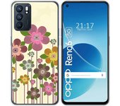Funda Silicona para Oppo Reno 6 5G diseño Primavera En Flor Dibujos