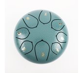 Steel Tongue Drum 6 Inch 8 Notes Hollow Drum Music Drum Ethereal Drum Yoga Meditation Drum Percussion Instruments Rain Drum