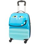 DAM Maleta trolley infantil en material ligero de ABS de alta resistencia. Con 4 ruedas giratorias 360°. Diseño de Monstruo . 32x23x45 Cm.