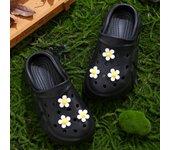 Girls Cute Flower Non-slip Clogs, Breathable Lightweight Clogs for Indoor and Outdoor Shower, Beach and Pool