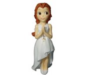 Figura Tarta Pastel Trenza 1Âª ComuniÃ³n NiÃ±a