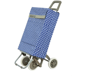 Carro Carrito De Compra Plegable Ligero 100x41x33cm 4 Ruedas