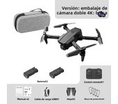 LS-XT6 MINI Drone with 4K Dual HD Camera Professinal WiFi Wide Angle Foldable RC Helicopter WIFI FPV Height Hold Mini Dron Toys