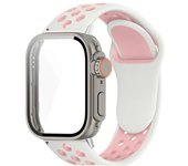 Case+Silicone Band For Huawei Watch Fit 3 Change to ultra 49mm Tempered Glass cover Protector with screen for Huawei fit 3 Strap