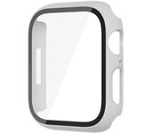 Glass+Case For Apple Watch 8 7 45mm 44mm 41mm 40mm PC Screen Protector Cover iwatch Series 3/4/5/6/SE/7/8 SmartWatch Accessories