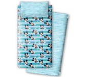 Juego de sábanas de Mickey Mouse Cama 105 cm. (100% algodón)