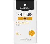 Heliocare 360 D Plus Cápsulas Fotoprotectoras con Vitamina D y Antioxidantes