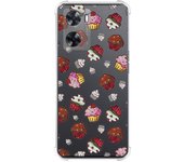 Funda Silicona Antigolpes para Oppo A57s diseño Muffins Dibujos