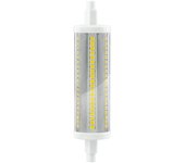 LÂMPADA LED LINEAR MATEL 118MM R7S 16W QUENTE