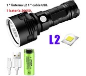 Most Powerful LED Flashlight XM-L2 XHP70 Outdoor LightingTactical Torch USB Rechargeable  Waterproof Lamp Ultra Bright Lantern