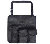 Silla apoyabrazos organizador Silla de playa colgante bolsa de almacenamiento bolsa de aperitivos con 4 bolsillos para silla de camping plegable al aire libre