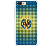 Funda original compatible con iPhone 7 Plus | Villarreal escudo fondo trama | TPU MATE