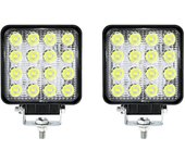 12V LED Fog lights Car Headlights lamp Truck ATV 4x4 Spotlight Light Bar Fso Flash Light Auto Beam led For Car Products