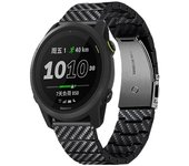 22mm Magnetic Strap For Garmin Vivoactive 4 3 Venu 2 SQ2 Carbon Fiber 20mm Band For Garmin Forerunner 245/645 MUSIC 965 265 745