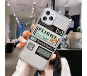 Retro Label Case For Iphone 11 Case Silicone Clear Cover Iphone 12 14 13 11 Pro Max X XR XS Max 12 13 Mini 7 8 14 6 6S Plus SE20