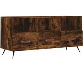vidaXL Mueble de TV madera de ingeniería 102x36x50 cm, Mueble de Salon, Mueble TV, Mueble TV salon, Mesa de TV, Mueble tele