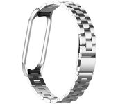 Metal Steel Strap for Xiaomi Mi Band 7 6 5 Wrist Band Bracelet Replacement for Mi Band 3 4 5 Screwless Stainless Steel Wristband