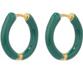 1 Pair Stainless Steel Candy Color Enamel Hoop Earrings Women Kids Earrings Gifts Fashion Children Jewelry Huggie Wholesale
