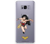 Funda original compatible con Samsung Galaxy S8 - JL Wonder Woman Vuelo