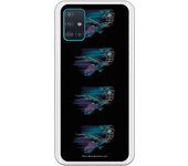 Funda original compatible con Samsung Galaxy A51 - Correcaminos Fondo Negro