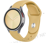 20mm Band For Samsung Galaxy Watch 4/5/6 44mm 40mm 5 Pro 45mm Silicone Bracelet correa Galaxy Watch 6 classic 47mm 43mm strap