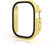 Glass+case For Apple Watch Ultra 49mm strap smartwatch PC Bumper+Screen Protector Tempered Cover iwatch series band Accessories
