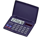 Calculadora Casio SL-160VER con conversión de moneda solar power tamaño de bolsillo SL160VER