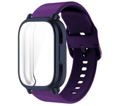 22mm Silicone Strap With Case For Xiaomi Redmi Watch 5 Active Lite Smart Watch Wrist Band And Case For Redmi Watch 5 Active Lite